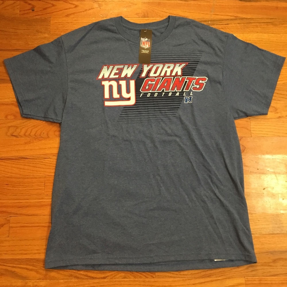 New NFL NY Giants T Shirt Sz XL